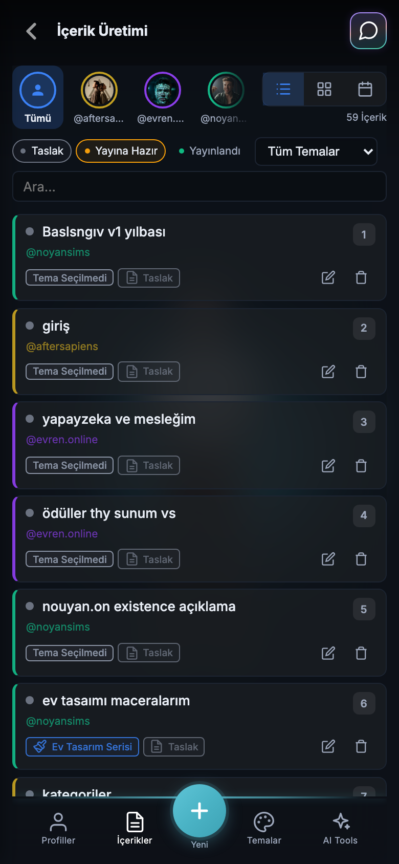 İçerik Stüdyosu