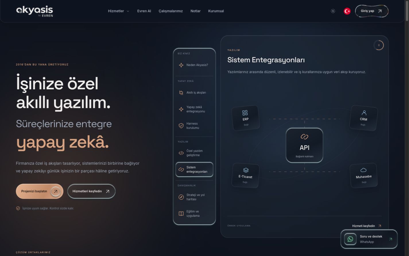 akyasis.com web sitesi ön izlemesi