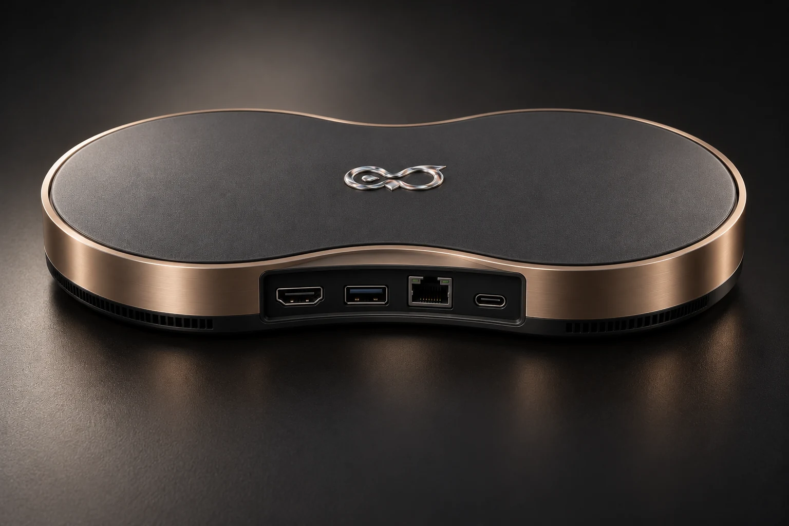 TV Box'ın arka bağlantı bölgesinin tasarım çalışması